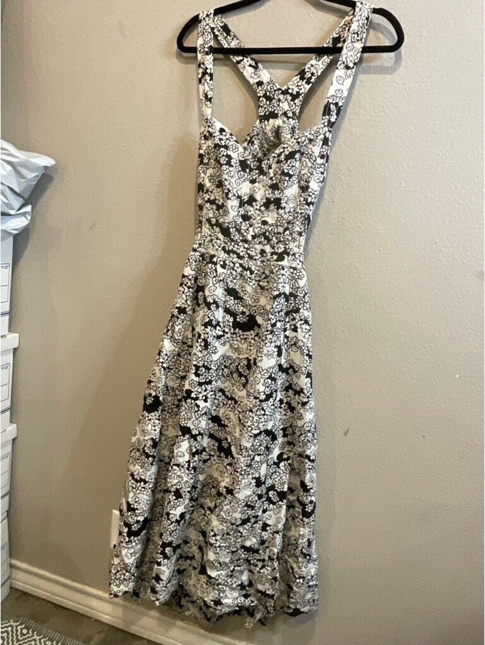 Anthropologie floral dress